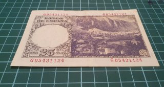 Billete 25 pesetas 1946 Banco de España