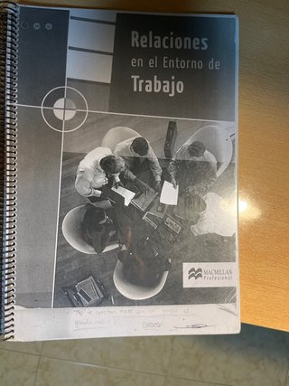 Relaciones en el entorno de trabajo Grado Medio...