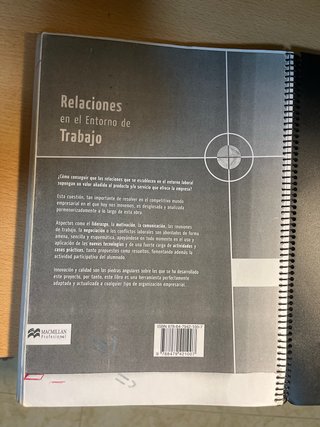 Relaciones en el entorno de trabajo Grado Medio...