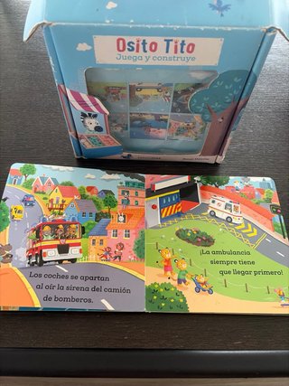 Osito Tito. Rompecabezas con 6 escenas y 1 libro