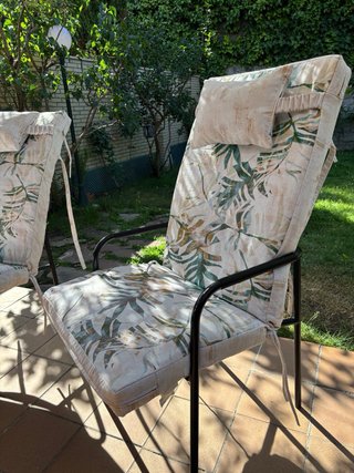 Cuscini Imbottiti per Sedia o Poltrona da Giardino