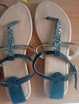 Lote 4 Pares Sandalias Planas Mujer Talla 38