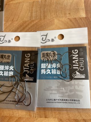 Anzuelos de Pesca Jiang Chui (50uds)