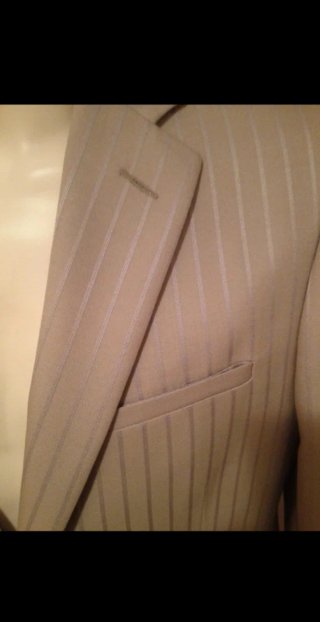 Traje Pal Zilerrli Novio Chaleco Beige