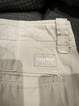 Pantaloncini Carrera Beige Uomo