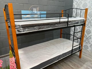 Litera Doble Cama 90cm Madera y Metal