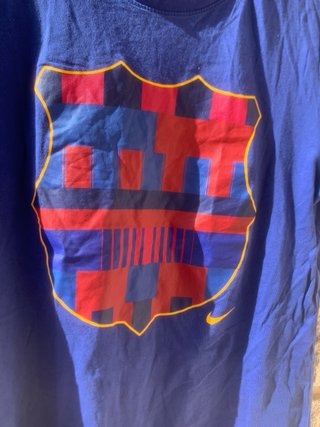 Camiseta Vintage Nike Fútbol Club Barcelona Retro