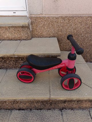 Bici sin pedales Juguettos rosa