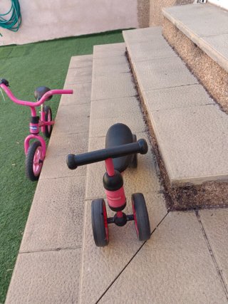 Bici sin pedales Juguettos rosa