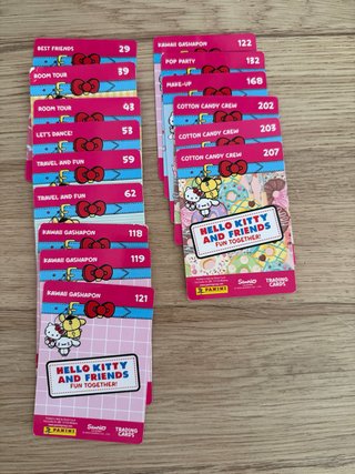 Cromos Hello Kitty and Friends