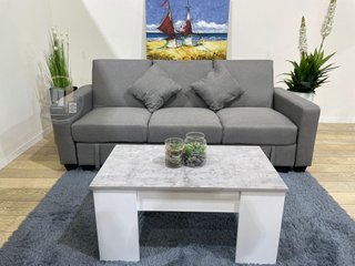Sofa Cama Lineal 210cm con Arcon