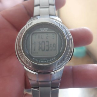Reloj Casio Edifice Digital Plata pila nueva