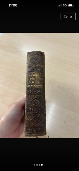 Antiguo Devocionario Alemán S. XIX-XX