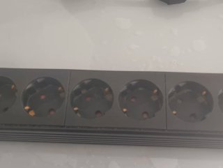 Regleta 6 enchufes con interruptor y reset