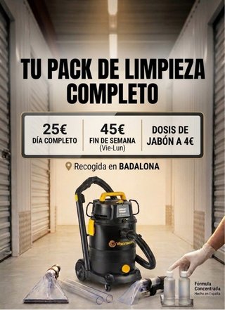 Alquiler de aspirador para tapiceria