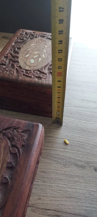 Cajas de madera tallada