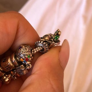 Pandora Disney Rosa Incantata Bella Bestia Charm