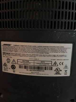 Bose Cinemate 15 con mando