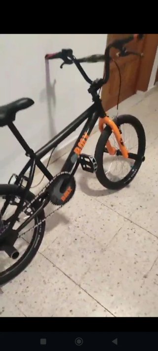 Bicicleta BMX preparada