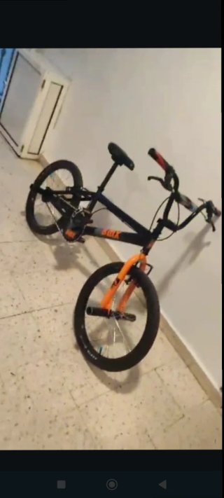 Bicicleta BMX preparada
