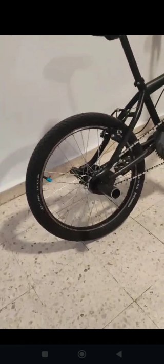Bicicleta BMX preparada