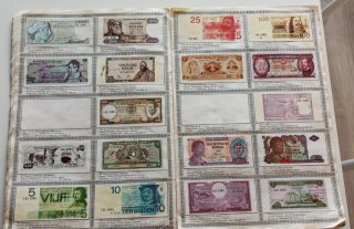 Álbum Billetes del Mundo DIDEC