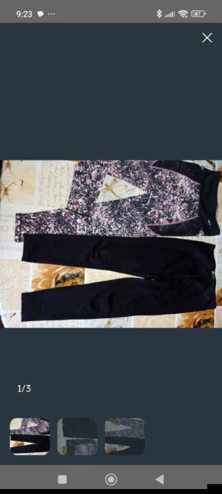 Lote zapatillas/pantalones
