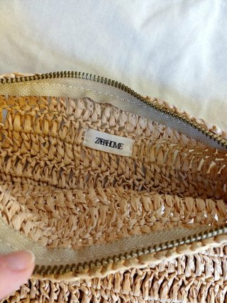 Bolso de mano Zara Home cremallera