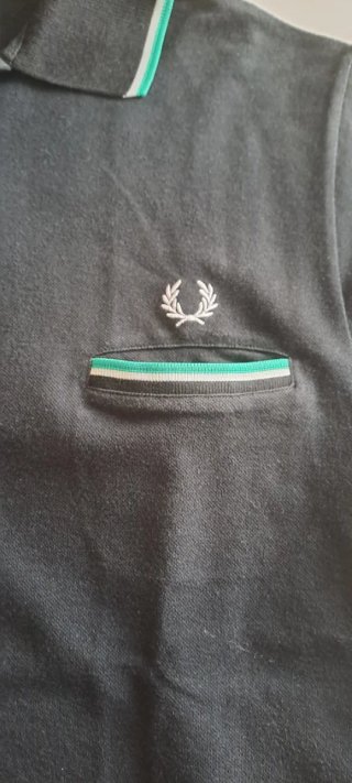 Polo Fred Perry nero Slim Fit