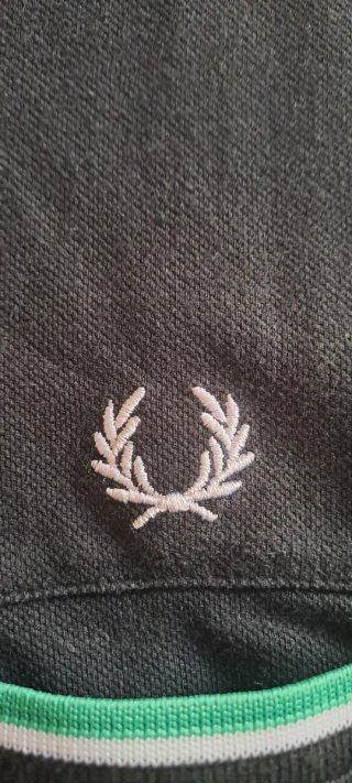Polo Fred Perry nero Slim Fit