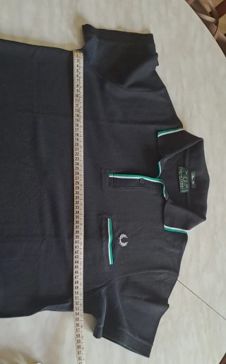 Polo Fred Perry nero Slim Fit