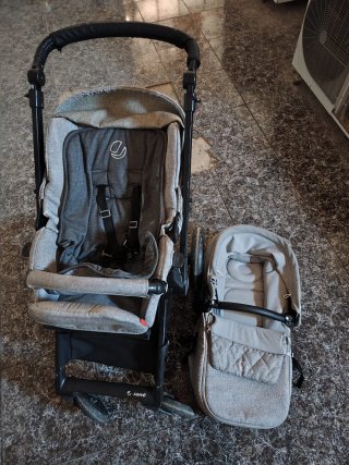 Carro de bebé Jane gris