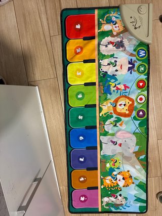 Tapete Piano Musical Infantil Animales