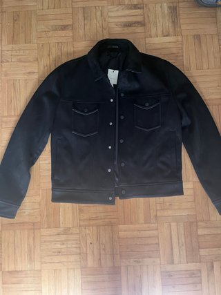 Chaqueta Zara Negra Hombre