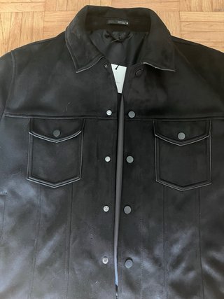 Chaqueta Zara Negra Hombre