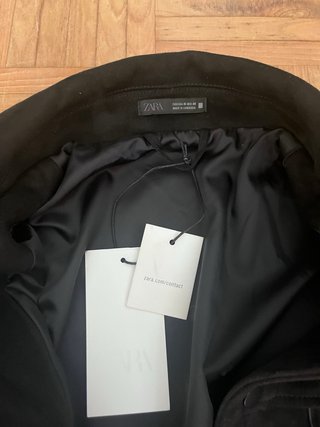 Chaqueta Zara Negra Hombre