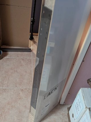 2 Estanterías LACK IKEA Blancas