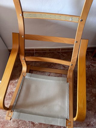 Sillón Poäng IKEA Madera y Tela URGE VENTA