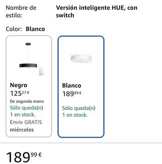 Lámpara Philips Hue Blanca