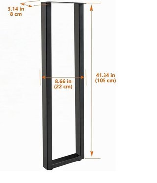 Se vende SOLO UNA PATA de mesa Homtone metal