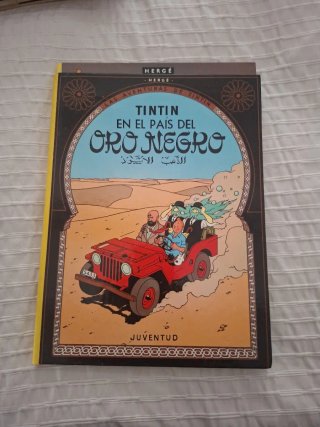 Tintín en el país del oro negro