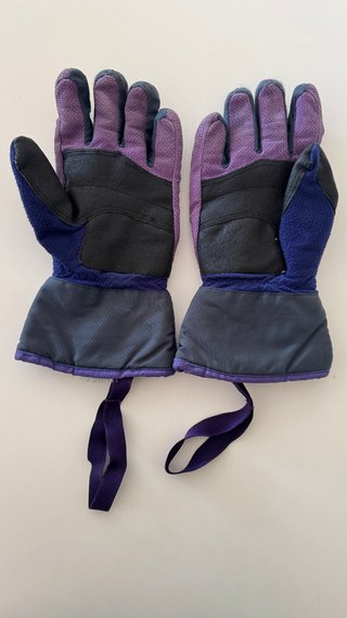 Guantes Gore-Tex Esquí Azul/Morado