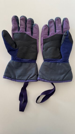 Guantes Gore-Tex Esquí Azul/Morado