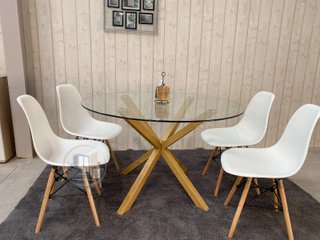Mesa Redonda 120cm con Sillas