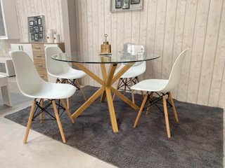 Mesa Redonda 120cm con Sillas