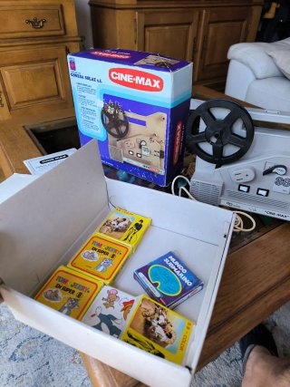 Proyector Cine-Max Conesa Super 8 bianchi S.A.