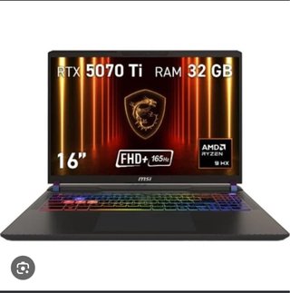 MSI Vector A16 HX RTX 5070 Ti 32GB RAM