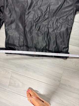 Chaqueta de cuero para moto Talla L