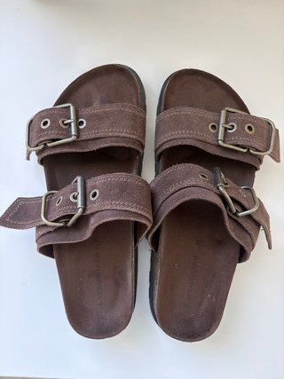 Sandalias Stradivarius Marrón Talla 36