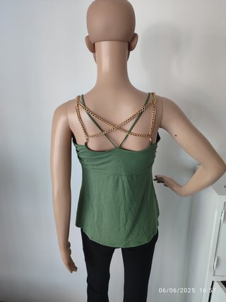 Top Divina verde